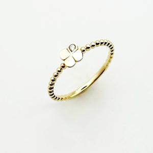 [GB] 클로버 탄생석 14K GOLD 반지 LRT25010T