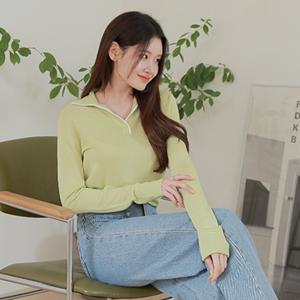 [최초가 49,900원]프리미엄 실크100 니트 블라우스