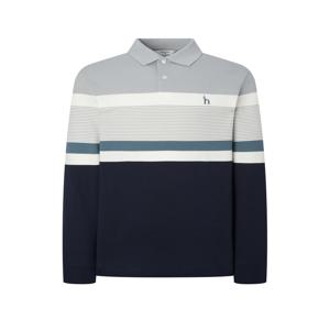 남성 [[24FW]] WHTS4C332G2 [스테디셀러] 그레이 스트라이프배색 면 긴팔카라티셔츠