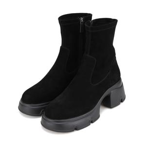 가벼운 양가죽 스웨이드 스판 앵클부츠 2COLOR_BBI830BK