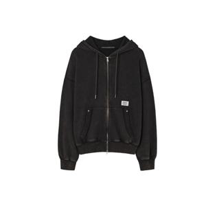 게스진 남녀공용 워싱 후드집업 MP3K3490