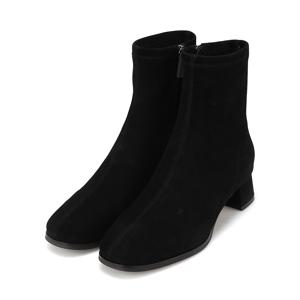 양가죽 스웨이드 여성 스판부츠_BBI858BK