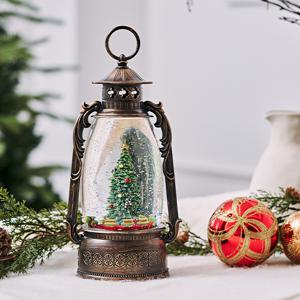 [라이브]보그 워터볼 랜턴_겨울기차(회전)