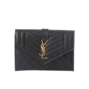 [롯데백화점] [생로랑] 반지갑 651026 BOW91 1000 마틀라세 모노그램