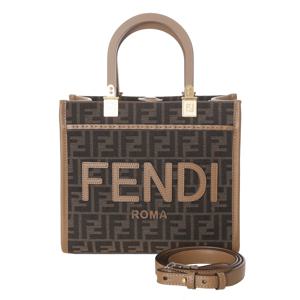 [롯데백화점] [펜디] 토트백 8BH394 ALVY F1GE3 선샤인 스몰 FF 자카드