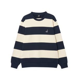 볼드 스트라이프 스탠다드핏 스웨트셔츠 1785 네이비