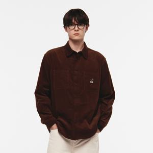 코듀로이 셔츠 7065 브라운