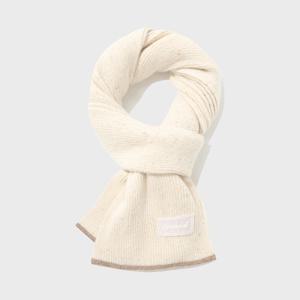 [택가: 59,000원] 우먼 클로버하트 멜란지 팁 램스울 머플러 (4Color) CO2504TC75