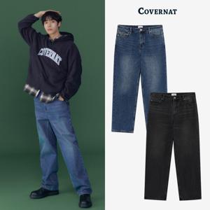 [택가: 109,000원][추영우 착용] 레귤러핏 백기모 데님 팬츠 (2Color) CO2504PT56