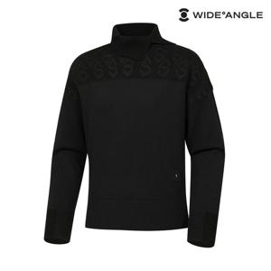 여성 WL PRO 변형 반넥 자카드 크롭 스웨터 L_WWW22K01Z1 (정상가:279,000)