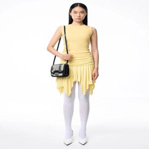 샬롯 데님 패치워크 백 - 느와르 CK2-80782444-1