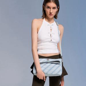 파운 패널 체인-핸들 숄더백 CK2-20671718-1