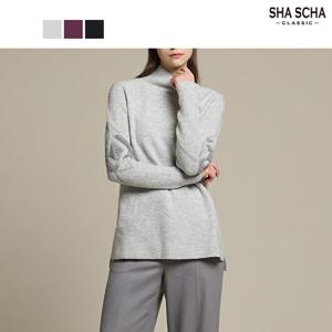 [홈쇼핑인기]울블랜디드  터틀넥 니트 1종