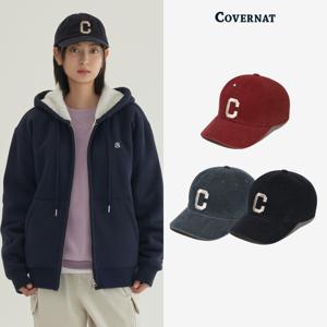 [택가: 45,000원] C 로고 옥스포드 워싱 6패널 캡 (3Color) CO2507CA04