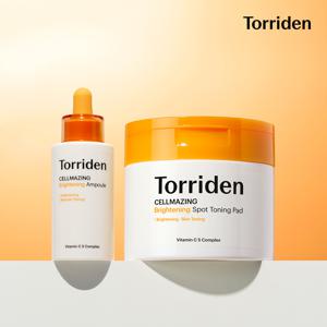 셀메이징 비타C 브라이트닝 앰플 30ml+흔적 토닝 패드 70매(+콜라겐탄력앰플10ml)