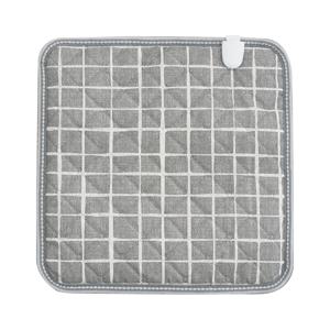 한일좋은자리 탄소 카본 전기방석 1인용 패턴그레이 45X45