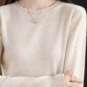 물결넥라인 니트 긴팔 티셔츠 ST438 크롭티 반팔크롭티 브이넥 니트티 골지 숏 골지셔츠