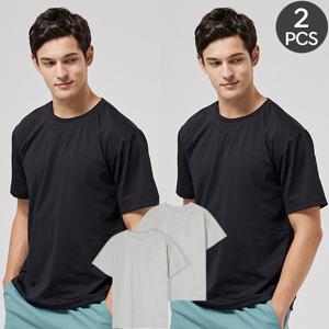 남성 반팔 티 런닝 셔츠 메리야스 면런닝 115 120 까지 2장