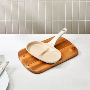 뉴 블랑 항균 세라믹코팅 2구 에그팬