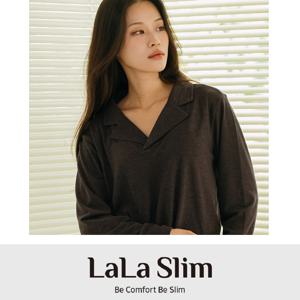 [라라슬림] 코지 셔츠 라운지웨어 상하의세트