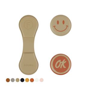 [무케] 페니체_스마일 볼마커 & 마그넷 클립 (8colors) 골프 모자 악세사리