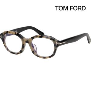 블루라이트차단 안경테 TF6005DB 055 사각 라이트 호피 두꺼운 뿔테 명품 패션