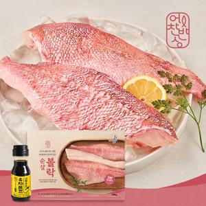 [어찬반상]100% 순살 볼락+유자 간장소스 /총 2.5kg 뽈락