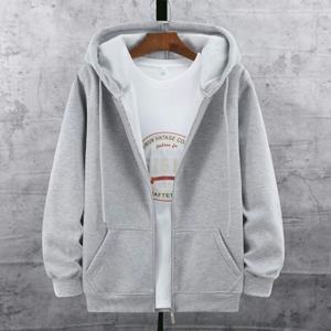 남여공용 오버핏 기모 후드집업 루즈핏 후드티셔츠