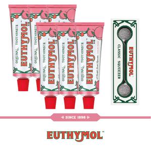 쿨링피치 오리지널 치약 120g 6개 + 스퀴저 1개