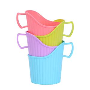 종이컵홀더 손잡이 컵받침 10개입(색상혼합) 종이컵홀더 종이컵받침 종이컵손잡이 손잡이컵받침