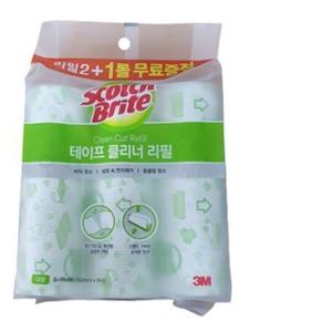 3M 테이프클리너 대형 리필3개입 포장디자인 랜덤발송 3M청소용품 3M테이프클리너