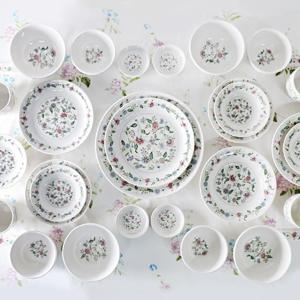 프로방스 가든 4인 식기세트 32p 식기세트 홈세트 그릇세트 접시세트 밥그릇세트 1인식기세트