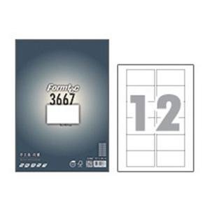 라벨지 주소용 12칸 20매 LQ-3667 폼텍 라벨용지 라벵용지 스티커라벨지 A4라벨지 투명라벨