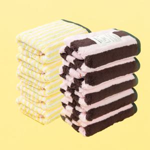 [10장]프리마베라1980 시리즈2 코튼 양면타올 세트 10장(레몬트리 10장)