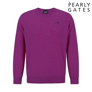 파리게이츠 511C4SW104 남성 캐시미어 백 로고 자카드 스웨터