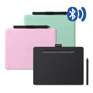 와콤 인튜어스 중형 타블렛 CTL-6100WL 클립스튜디오 소프트웨어 증/정 [블랙/핑크/그린]