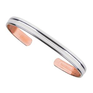 [영국수입] 사보나 런던 S6 실버 플레이티드 윈저 구리 건강 뱅글팔찌