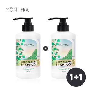 1+1 사춘기 초등학생 청소년 두피 냄새 딥클린 샴푸 500ml