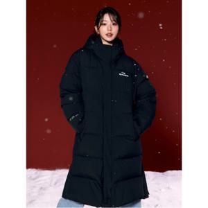 [롯데백화점] (정상)](장원영착장) 공용 스테롤 S 윈드스타퍼 롱 구스다운 자켓 롱패딩 DUW24537