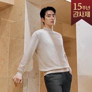 다니엘크레뮤 25FW 캐시미어 울 블렌드 모크넥 니트 1종