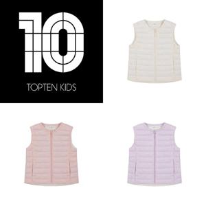 MKE4VP2521 여아 기획 라이트웜 경량 베스트