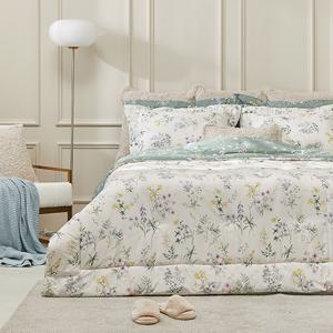 [룸메이트]SS_알러지X커버 플라워양모 차렵풀세트BY알레르망