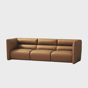 알로소 사티 4인소파 가죽소파