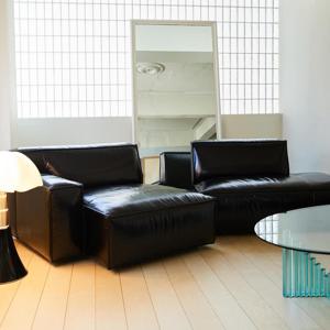 알로소 보눔 3인소파 가죽소파 (라운지형)