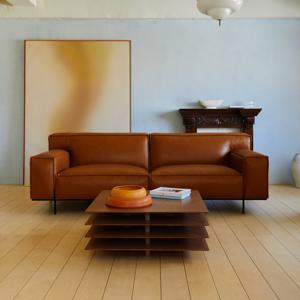 알로소 보눔 3인소파 가죽소파 (풀베이스, 오픈베이스)