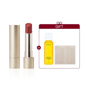 [12]벨벳 쉰 립 컬러[리필 + 케이스][클렌징오일+파운데이션]