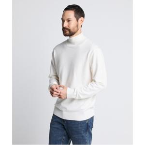 [DIEMS]소프트 터치_솔리드 터틀넥_아이보리 (클래식핏)-DKTVD01CSI