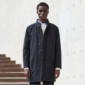 [STCO]화섬 덕 다운 패딩 코트_블랙 (베이직핏)-SCTUD04NSB