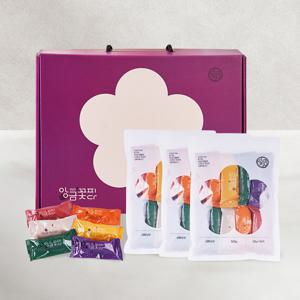 속이 꽉찬 무당 저염 앙금 가래떡 6종 인절미 선물세트 (10개x3팩)