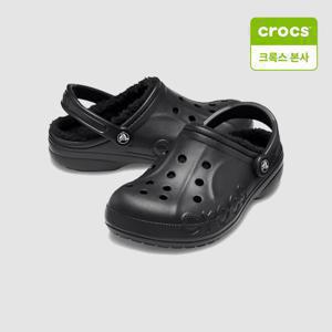 [크록스 본사]남녀공용 바야 라인드 블랙 205969-060